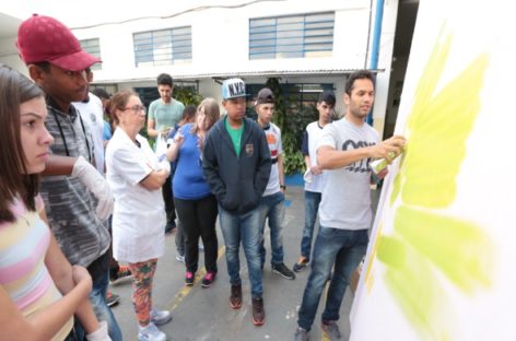 Conexão Social recebe prêmio com projeto ‘Grafite na Escola’